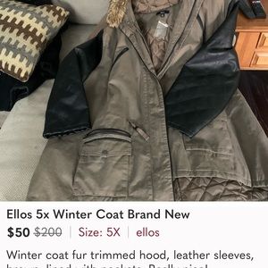 Winter coat brand new never worn